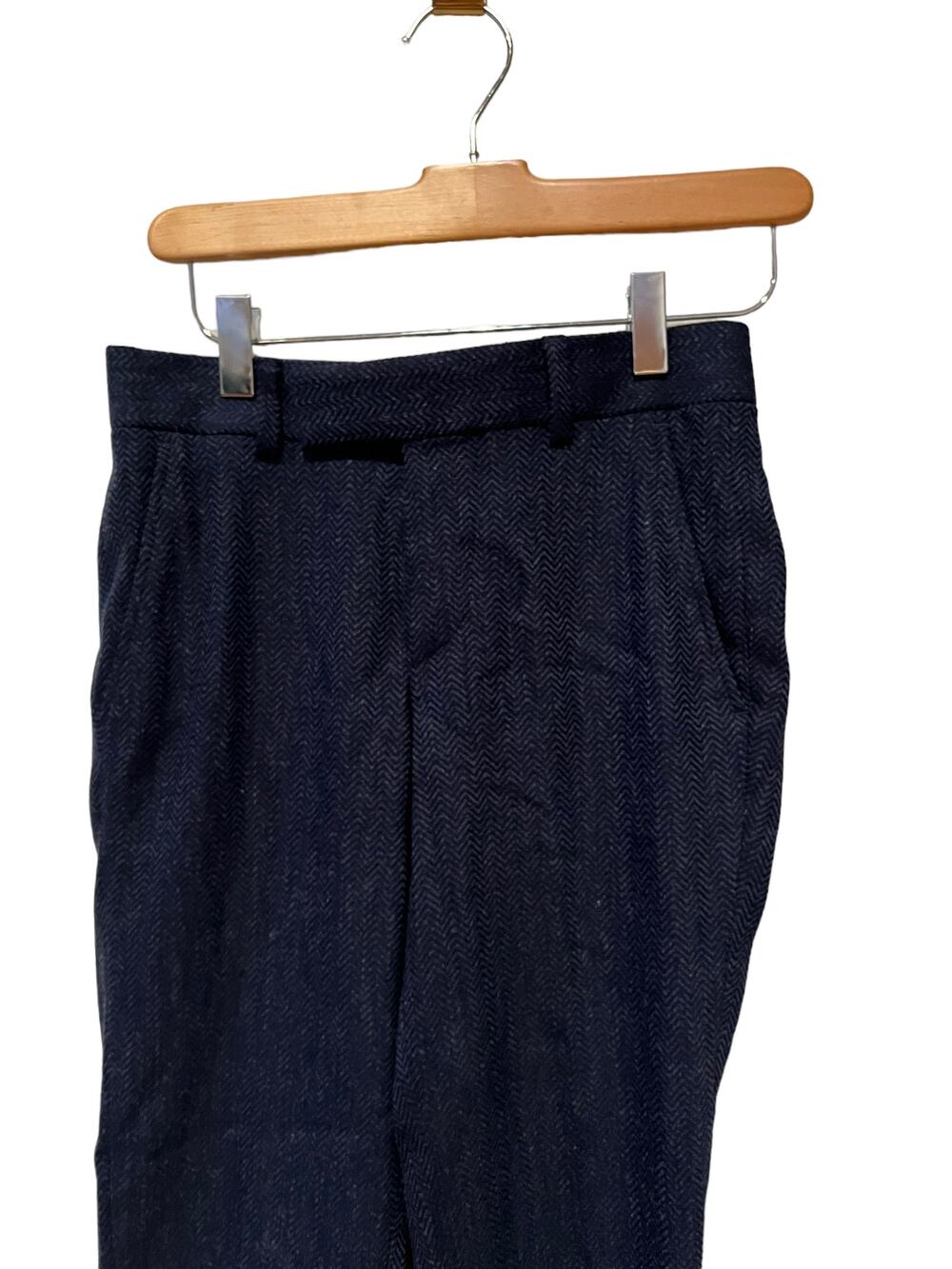 ASOS Blue herringbone Tailored Work Pants 26